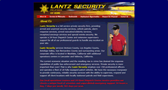 Desktop Screenshot of lantzsecurity.com